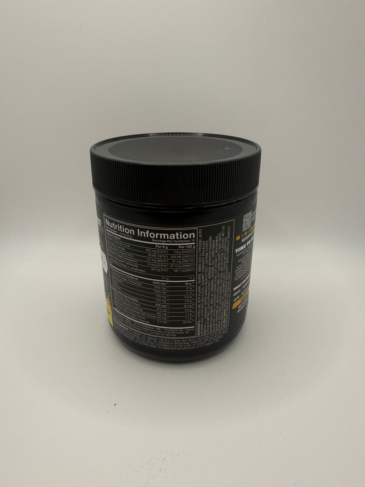 MUTANT MADNESS™ – Pre-Workout