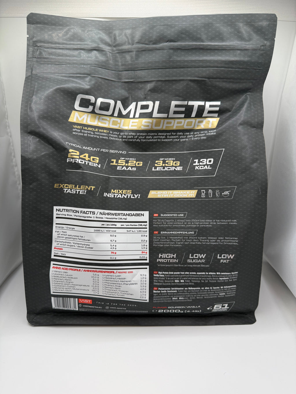 VAST muscle whey 2000g