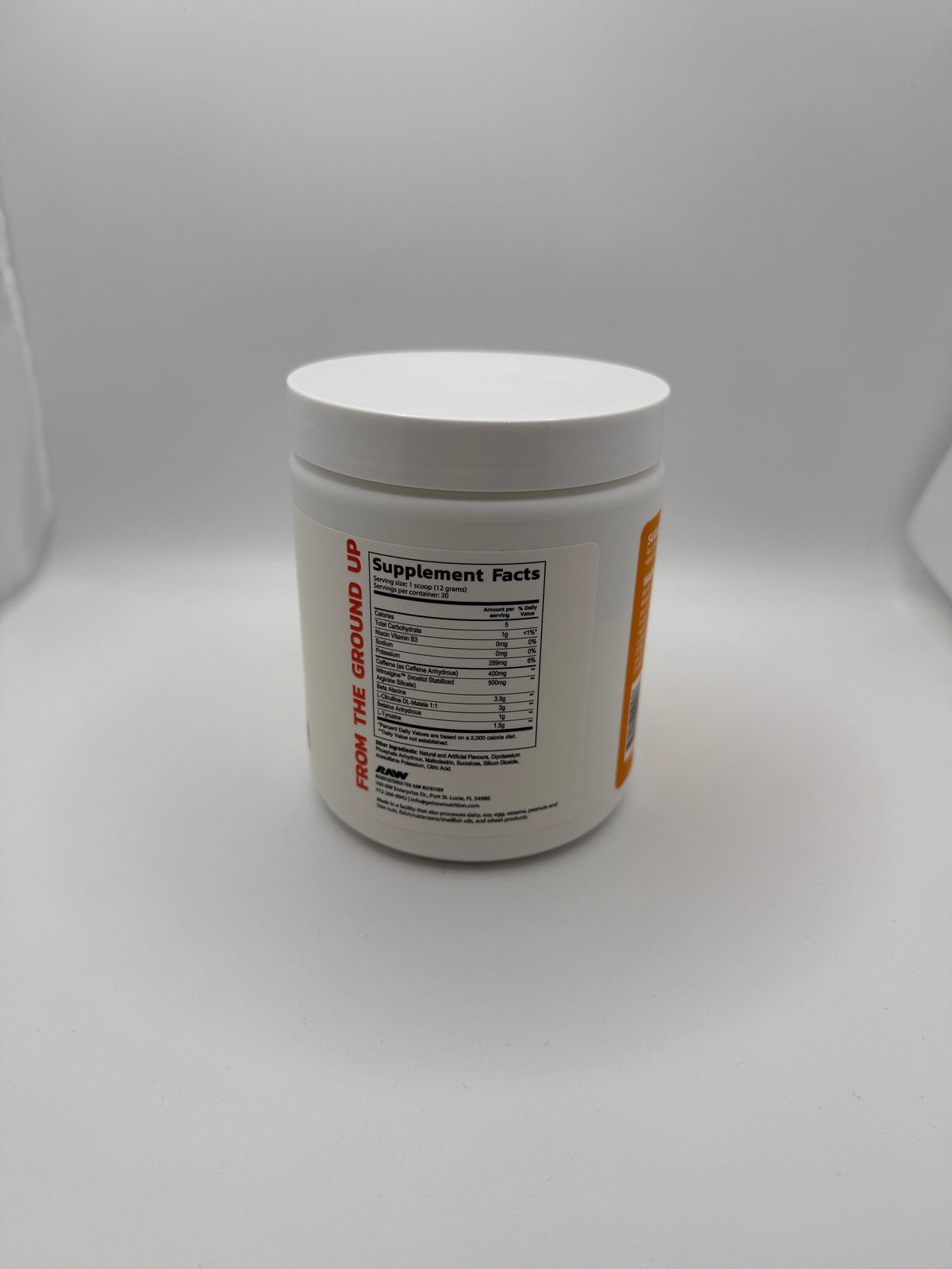 RAW Pre Extreme 400mg Caffeine