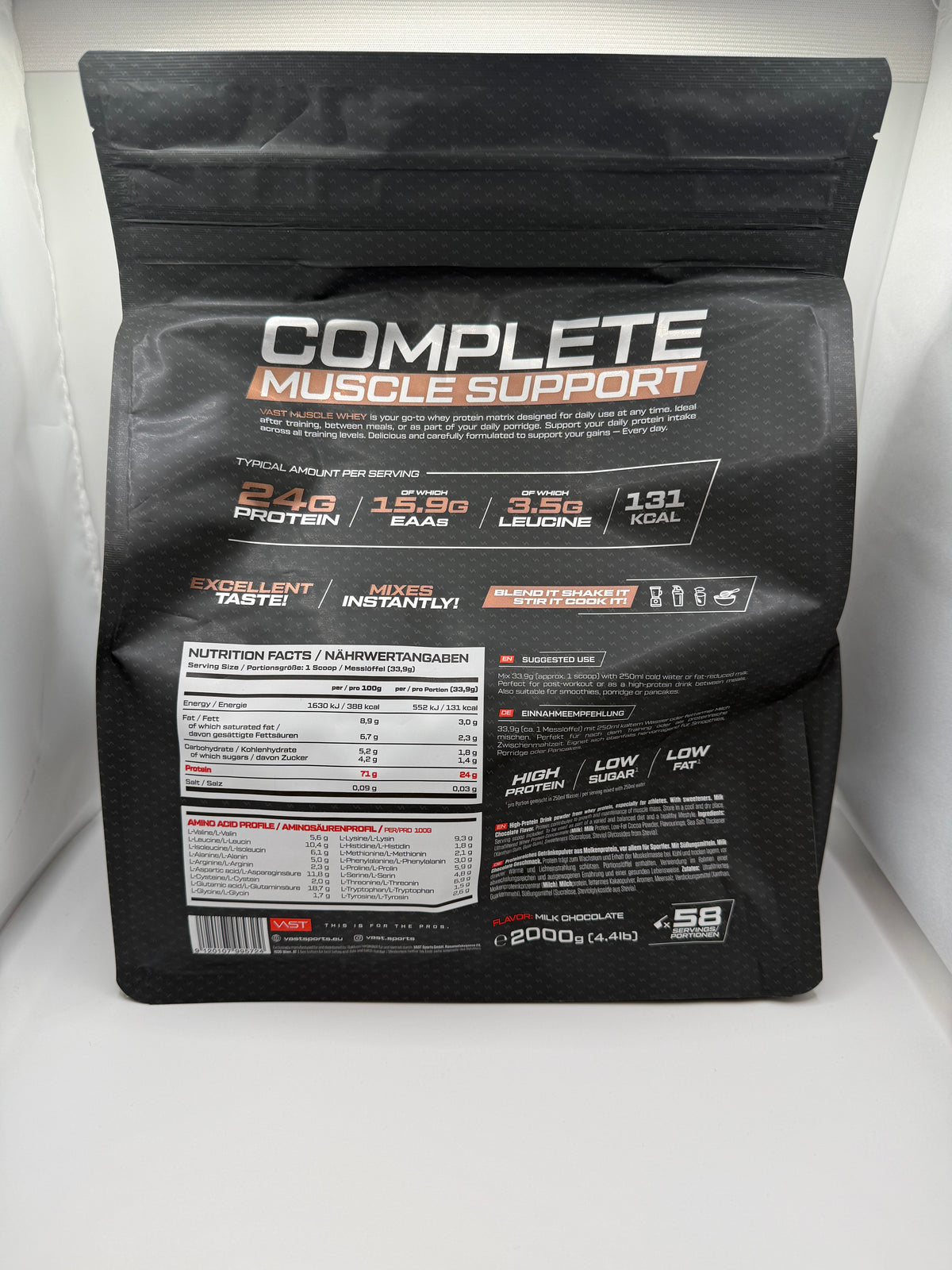 VAST muscle whey 2000g
