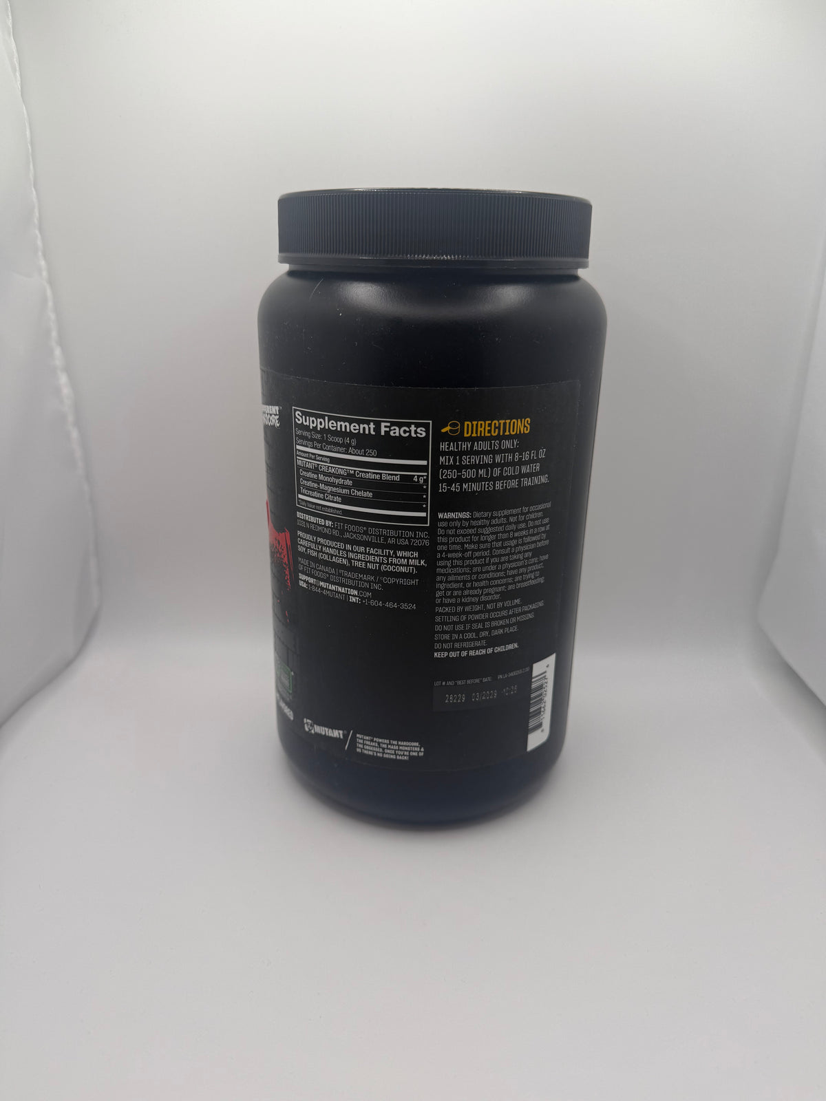 MUTANT Creakong 1kg creatine