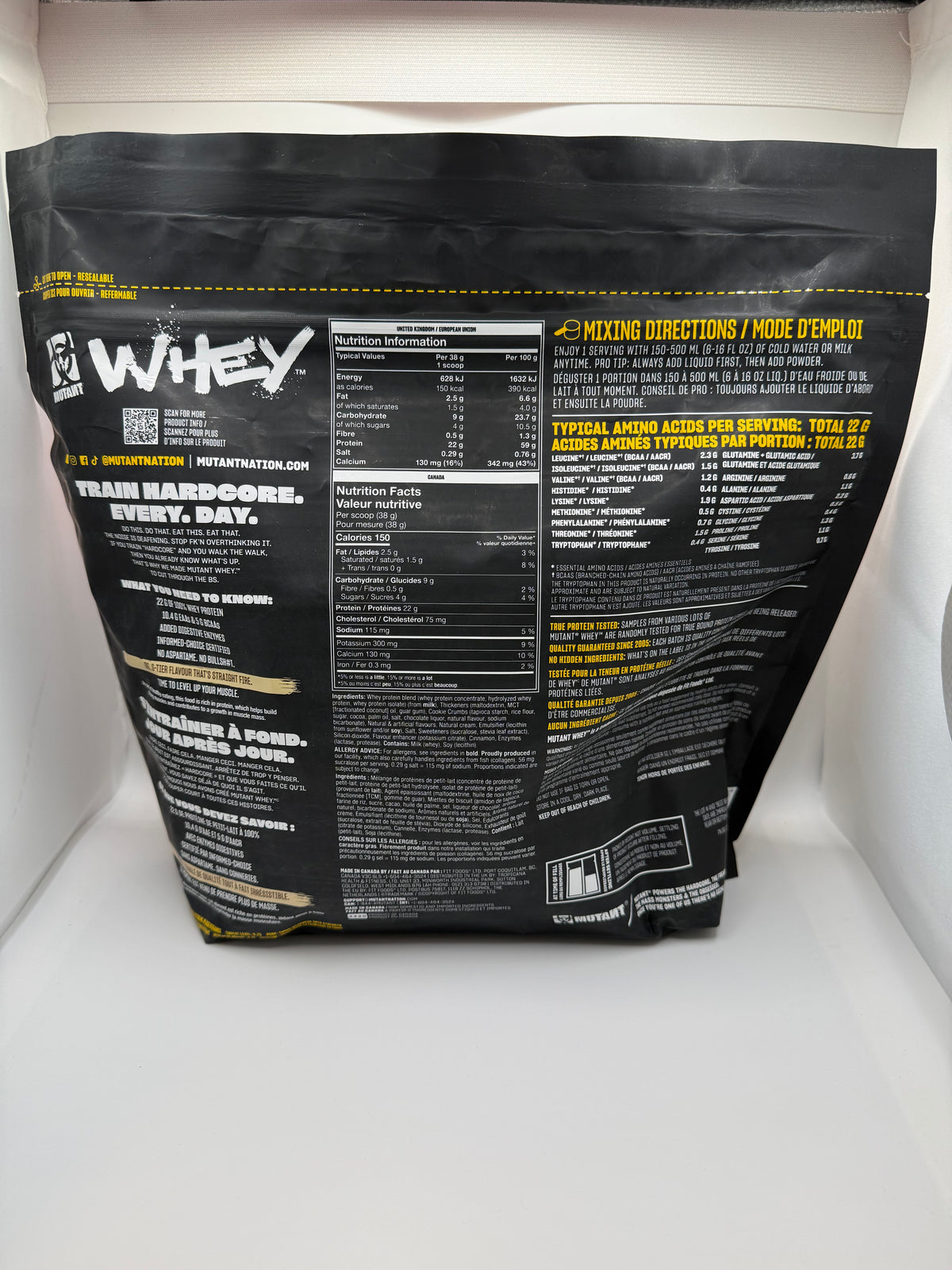 MUTANT Whey 2207g (5LB)