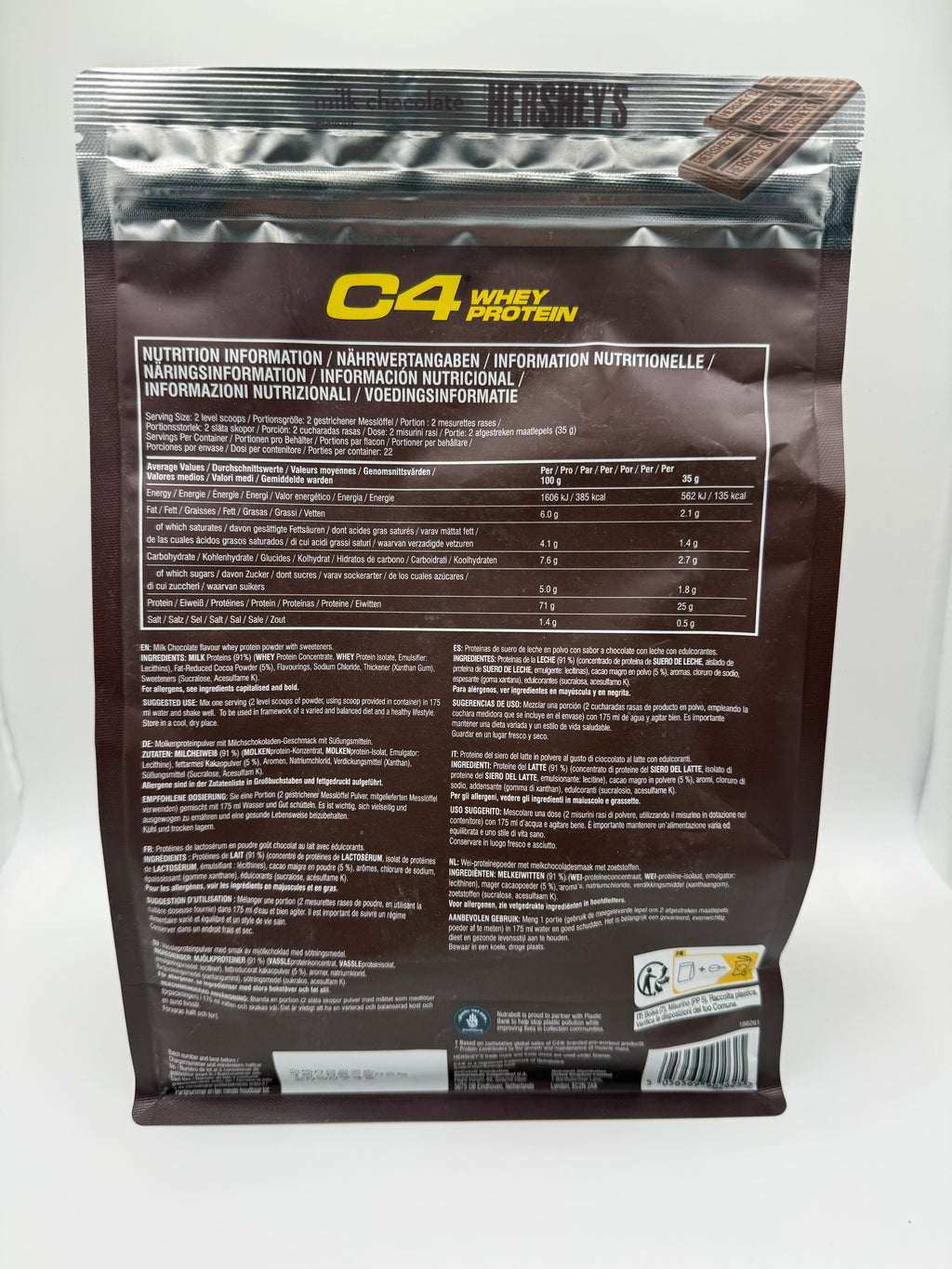 C4 HERSHEYS Whey 770g