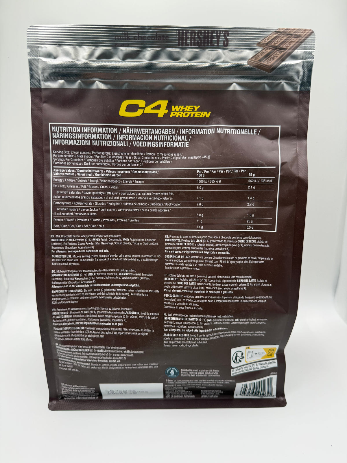 C4 HERSHEYS Whey 770g