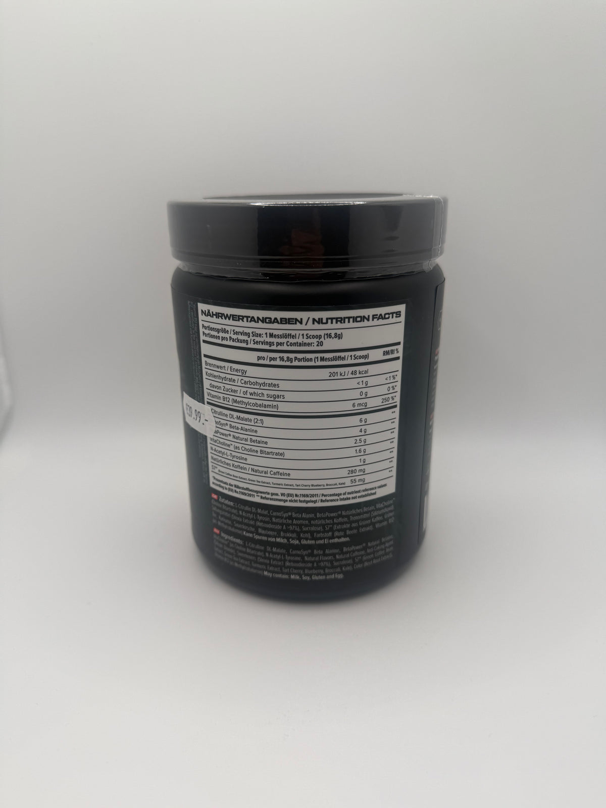 VAST V8 Pre Workout