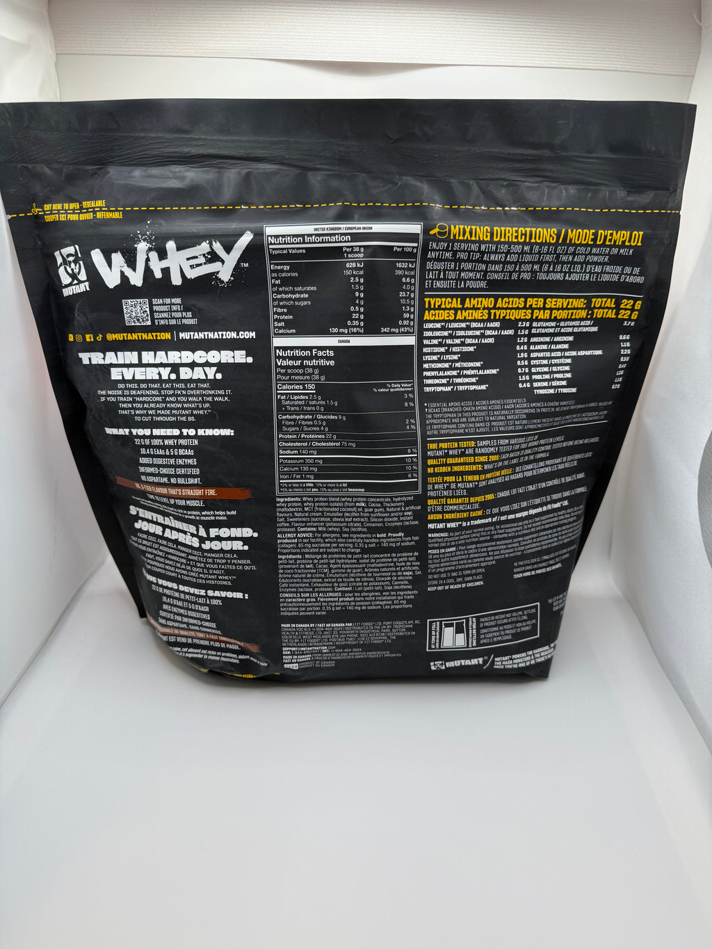 MUTANT Whey 2207g (5LB)