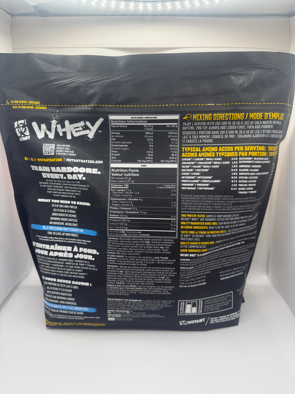MUTANT Whey 2207g (5LB)