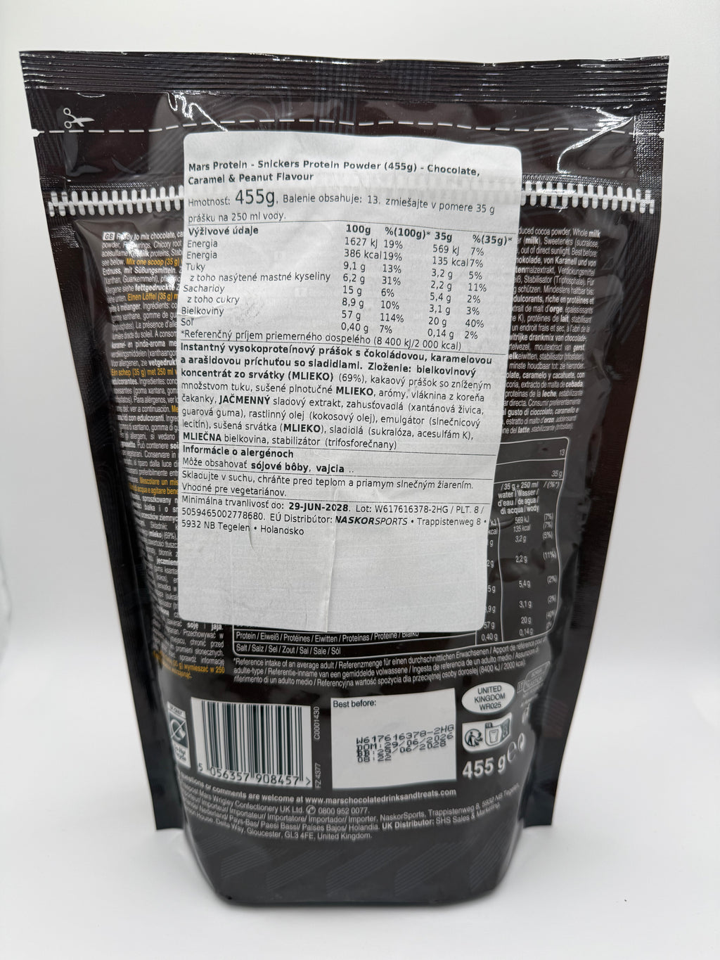 Snickers HI Protein Whey 455g