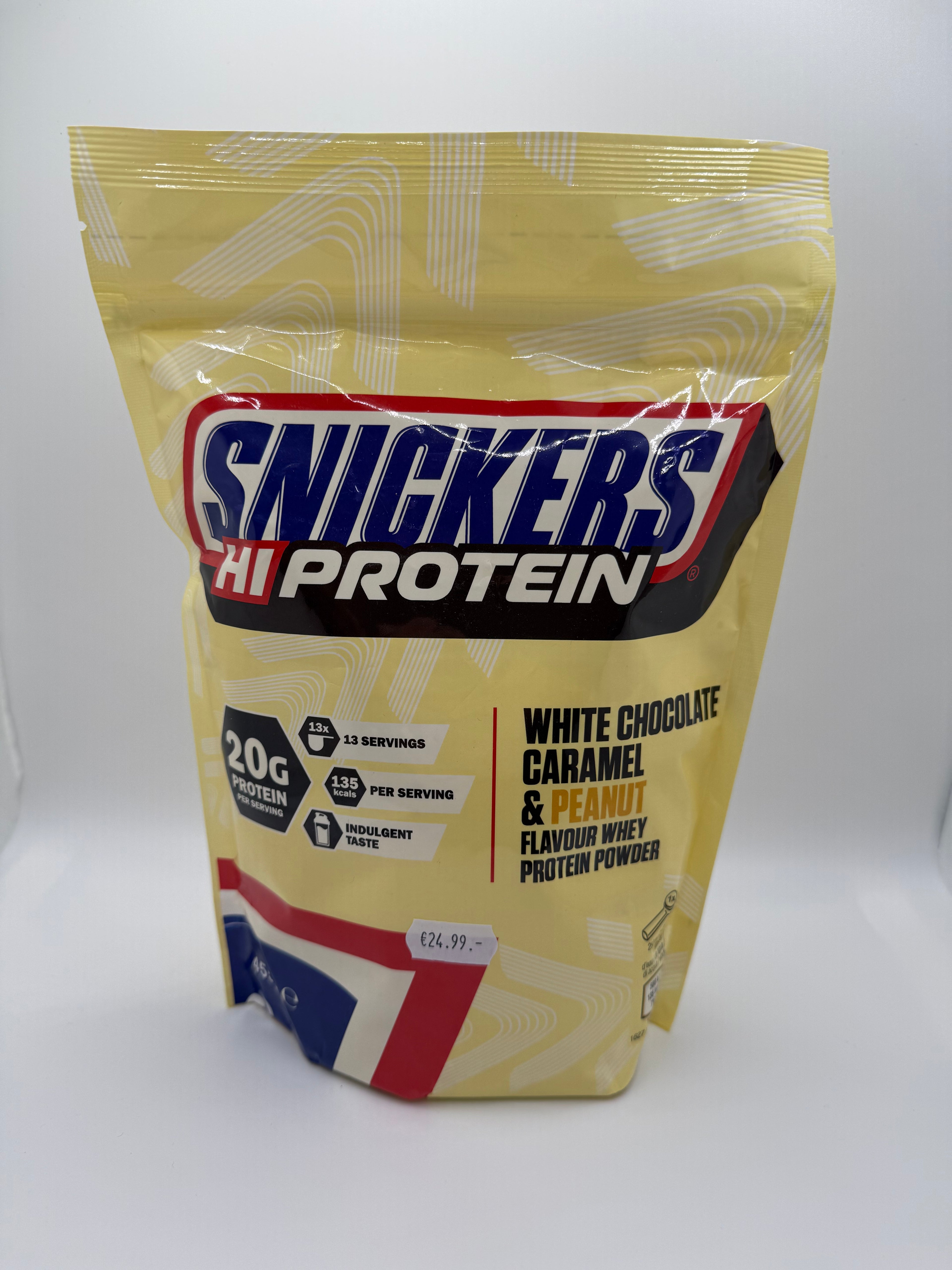 Snickers White HI Protein Whey 455g